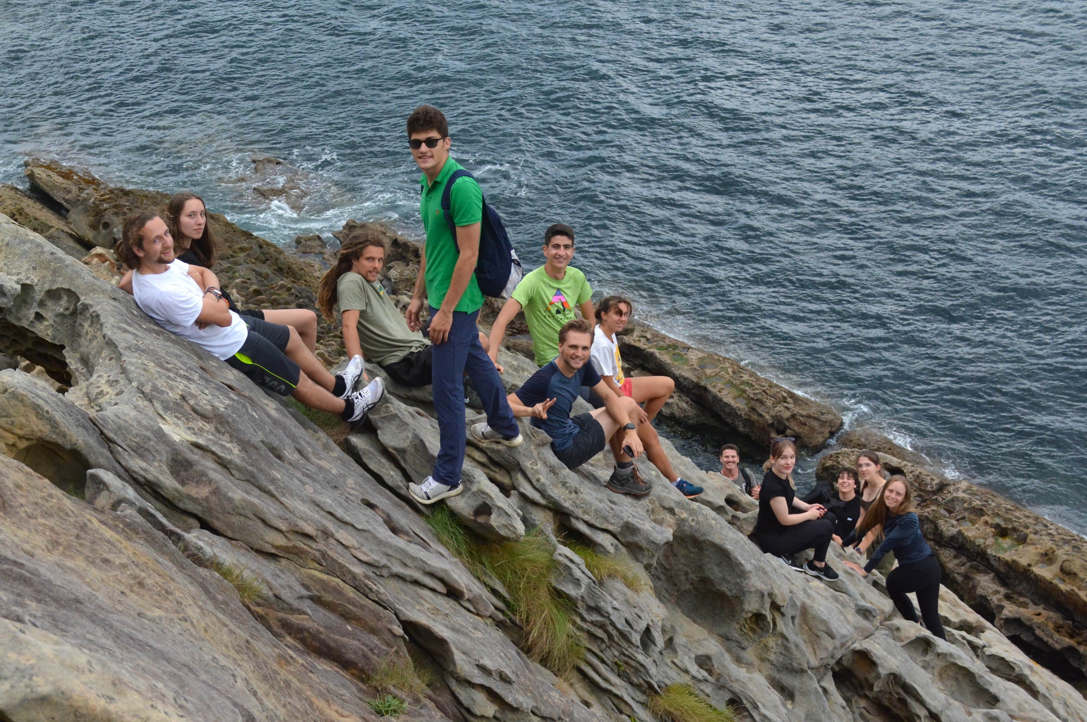 Some climbing at the end